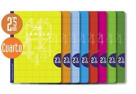 LIBRETA LAMELA 4º 50 HOJAS CUADROVIA 2.5MM