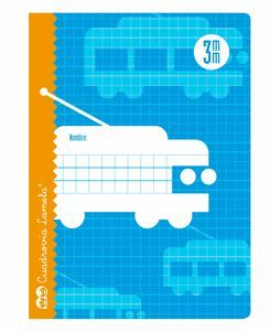 CUADERNO LAMELA CUADROVIA 3MM A4 (REF:06003)