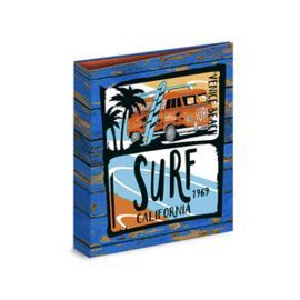 CARPETA CARTON FOLIO 4 ANILLAS PALM SURF FURGONETA