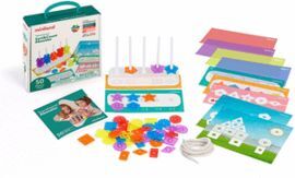 JUEGO ABACO FIGURAS TRANSLUCIDAS MESA DE LUZ
