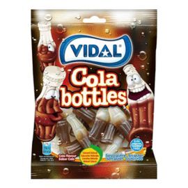 GOLOSINA BOTELLAS COLA 14 BOLSAS DE 90 GRAMOS