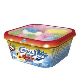 GOLOSINA MEGASURTIDO BRILLO 12 TARRINAS 180GR
