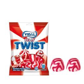 GOLOSINA BESOS TWIST BOLSA 90 GR