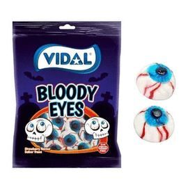 GOLOSINA OJOS SANGRIENTOS BOLSA 90GR