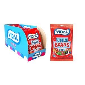 GOLOSINA SOUR JELLY BEANS BOLSA 85 GR