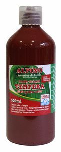 TEMPERA LIQUIDA ALPINO 500ML MARRON