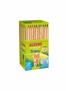 LAPIZ ALPINO TRIMAX ECONOMY PACK 120 UNIDADES