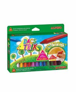 CERA DACSTRIX ALPINO 12 COLORES SURTIDOS