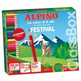 LAPIZ ALPINO ECONOMY PACK 288 UNIDADES
