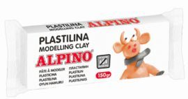 PLASTILINA ALPINO 150GR BLANCO