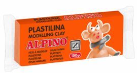 PLASTILINA ALPINO 150GR NARANJA