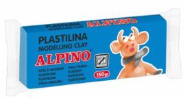 PLASTILINA ALPINO 150GR AZUL CELESTE