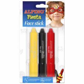 MAQUILLAJE ALPINO FACE STICK SUPERHEROES BLISTER 3