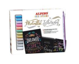 SET ALPINO COLOR EXPERIENCE METALLIC LETTERING