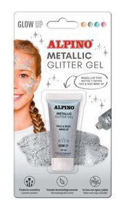 BLISTER GLITTER GEL METALICO PLATA