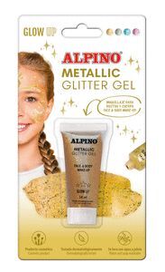 BLISTER GLITTER GEL METALICO ORO
