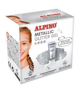 GLITTER GEL METALICO PLATA