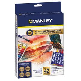 SET TECNICAS ARTISTICAS CON CERAS MANLEY