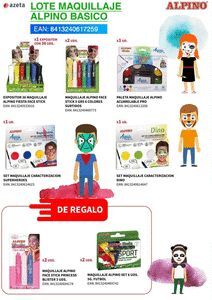 LOTE MAQUILLAJE ALPINO BASICO