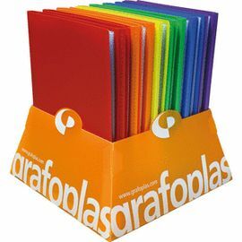 EXP.FOLIO PP C/20 POLIPLAS PARCHIVADOR IGRAF