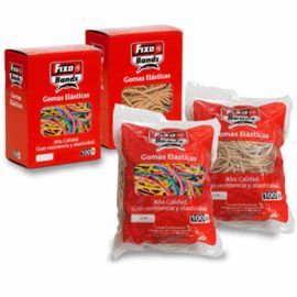 CAJA 100G GOMAS ELASTICAS Nº6 FIXO 1,5MMX6CM