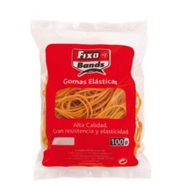 BOLSA GOMAS ELASTICAS 2 MM X 20 CM 100 GRAMOS