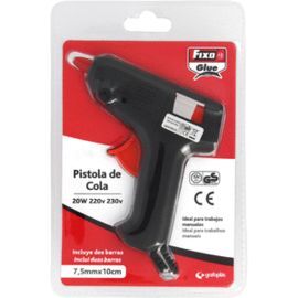 PISTOLA 20W +2BARRAS COLA FIXOGLUE
