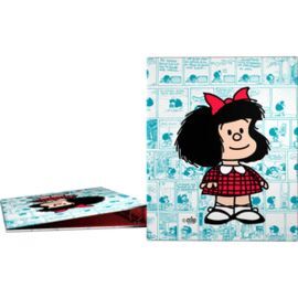 CARPETA A4 FORRADA 4 ANILLAS 25MM MAFALDA 23 VIÑET