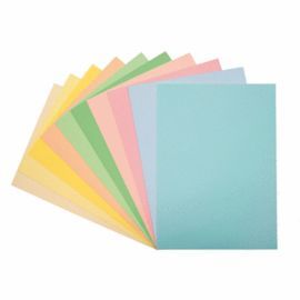 PAPEL A4 80GR 100H COLORES CLAROS SURTIDOS