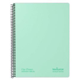 CUADERNO CONTRACOLADO A4 80H 80G CUADRO 4MM MINT