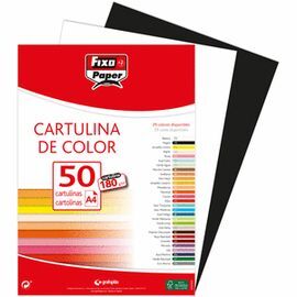 PAQUETE 100 CARTULINA 180G.A4 BLANCO