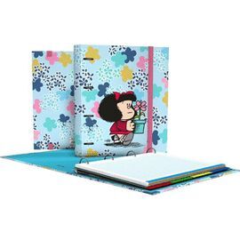 CARPEBOOK 4 ANILLAS 35 MM A4 MAFALDA 24 LIVELY