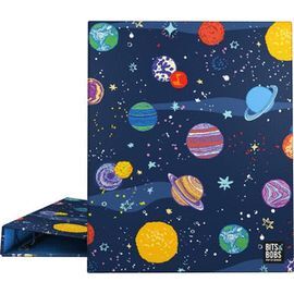 CARPETA A4 FORRADA 4 ANILLAS 25 MM B B 24 SPACE