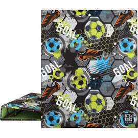 CARPETA A4 FORRADA 4 ANILLAS 25 MM B B 24 GOAL