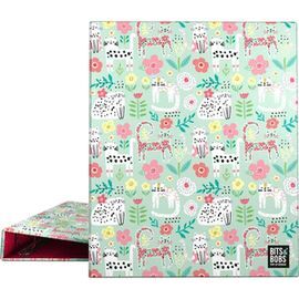 CARPETA A4 FORRADA 4 ANILLAS 25 MM B B 24 CATS