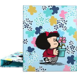 CARPETA A4 FORRADA 4 ANILLAS 25 MM MAFALDA 24 LIVE
