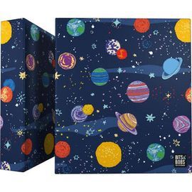 CARPETA 4 ANILLAS 40 MM FORRADO A4 B B 24 SPACE