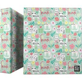 CARPETA 4 ANILLAS 40 MM FORRADO A4 B B 24 CATS