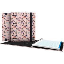 CARPEBOOK 4 ANILLAS 25 MM A5 B B 24 BUTTERFLY