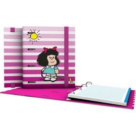 CARPEBOOK 4 ANILLAS 25 MM A5 MAFALDA 24 BIRDIE