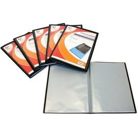 CARPETA POLIPLAS 50 FUNDAS PERSONALIZABLE NEGRO