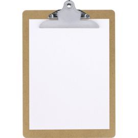 CARPETA SUJETAPAPELES MADERA CON PINZA JUMBO A4