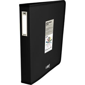 CARPETA A4+ PP 4 ANILLAS 40MM LIKE3 NEGRO