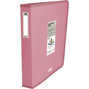 CARPETA A4+ PP 4 ANILLAS 40MM LIKE3 ROSA