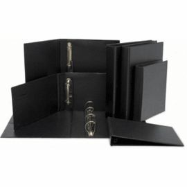 CARPETA A5 2 ANILLAS MIXTAS 40MM NEGRO