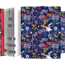 CARPETA CLASIFICADORA FORRADA SOLAPAS BITS BOBS 23