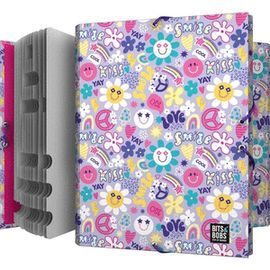 CARPETA CLASIFICADORA FORRADA SOLAPAS B B 24 SMILE