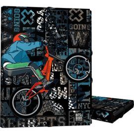 CARPETA 3 SOLAPAS FORRADA B B 24 CROSS