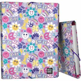 CARPETA 3 SOLAPAS FORRADA B B 24 SMILE