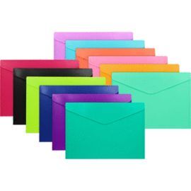 SOBRES BROCHE VELCRO PP A5 LIKE MORADO